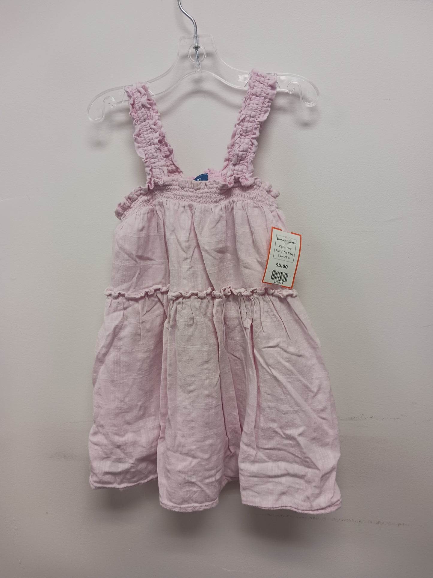 Pink Old Navy Summer Dress, 2T G