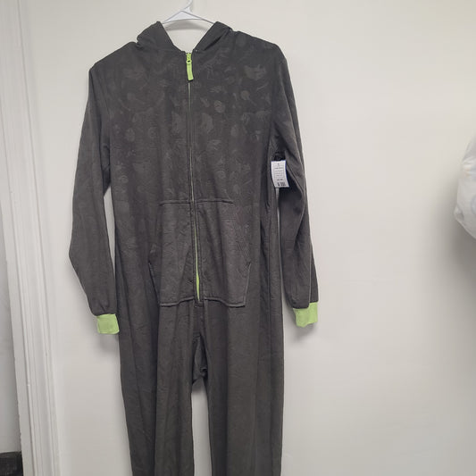 Grey/Green Cat & Jack One piece, 14 B