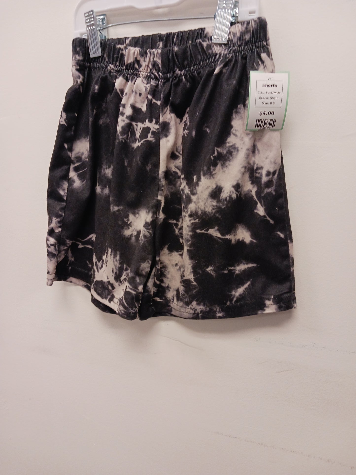 Black/White Shein Shorts, 8 B
