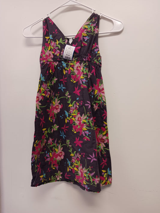 Purple/Colorful Flower Old Navy Dress, 6 G