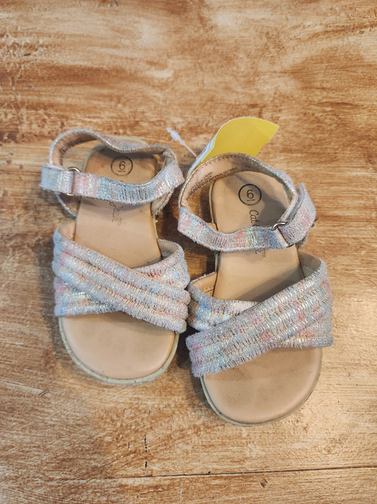 Brown Cat & Jack Sandals, 6C G