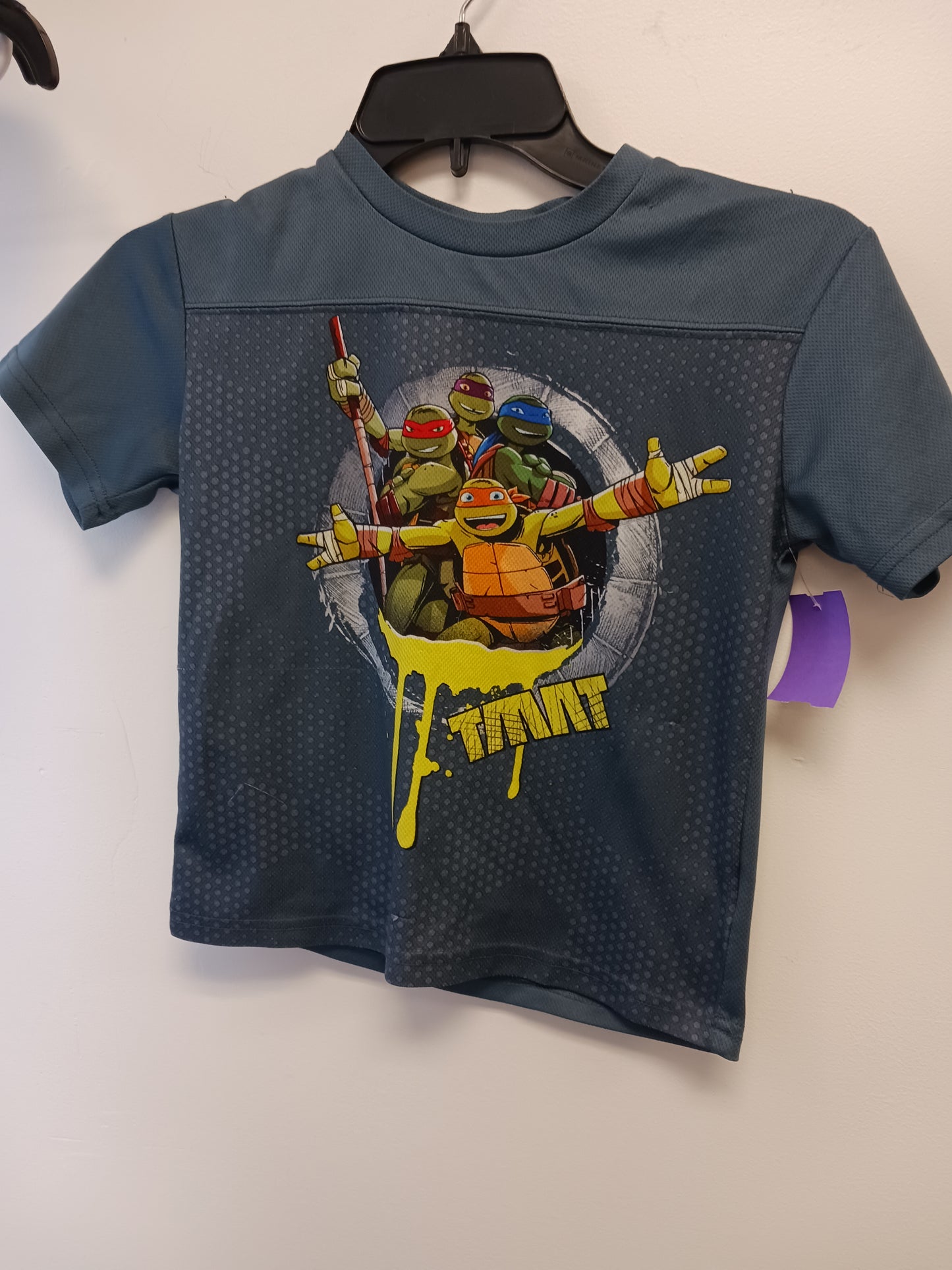 Grey Ninja Turtles Shirt, 5T B