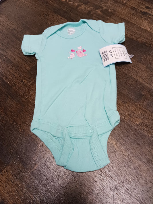 Blue Wonder Nation Onesie, NB G