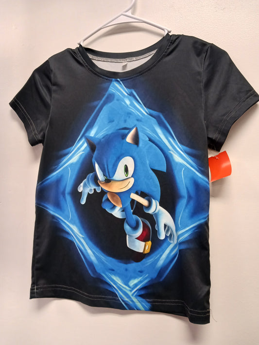 Black/Blue Sonic Shirt, 8 B
