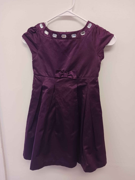 Purple Gymboree Holiday Dress, 6 G