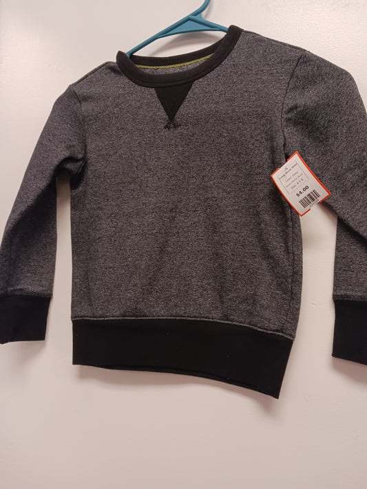 Grey Athletic Works Longsleeve Shirt, 4-5 B