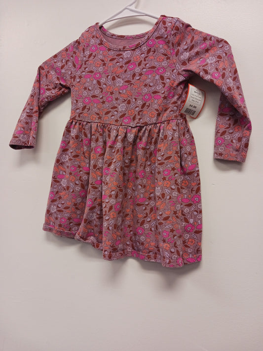 Pink Flower Cat & Jack Dress, 3T G