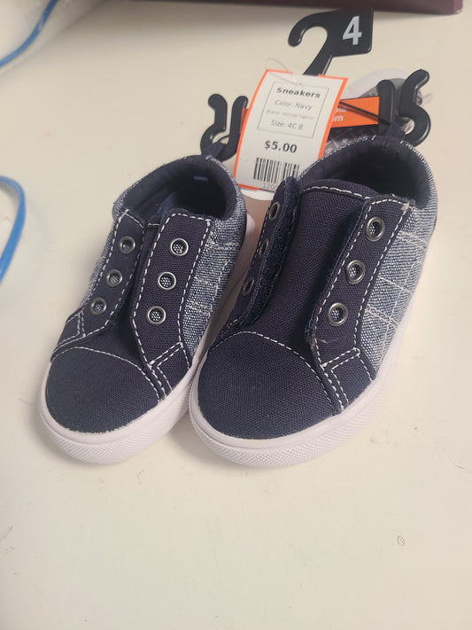 Navy Wonder Nation Sneakers, 4C B