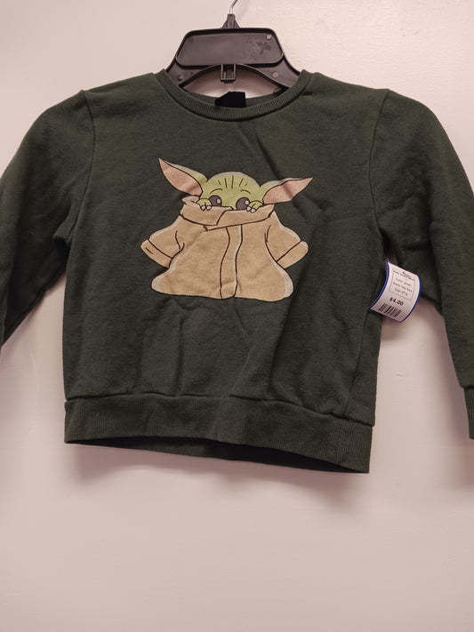 green Star Wars Yoda Sweat Shirt, 4T B