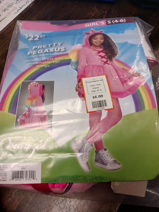 Pink  Pretty Pegasus  4/6, 4T G