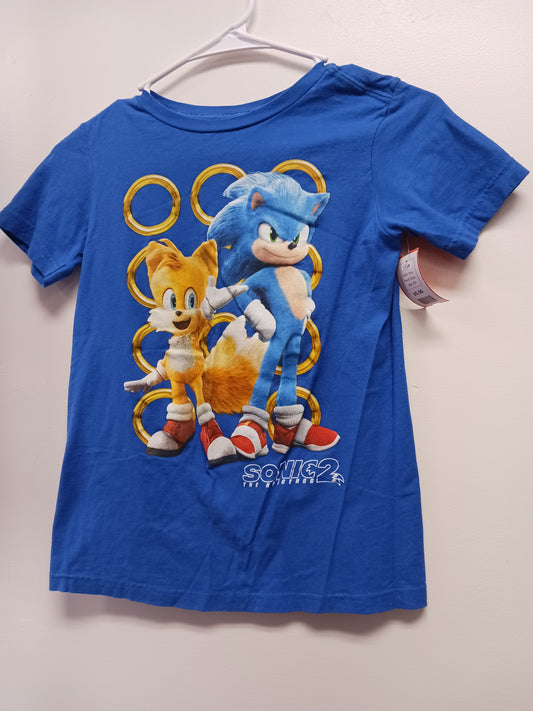 Blue Sonic Shirt, 8 B
