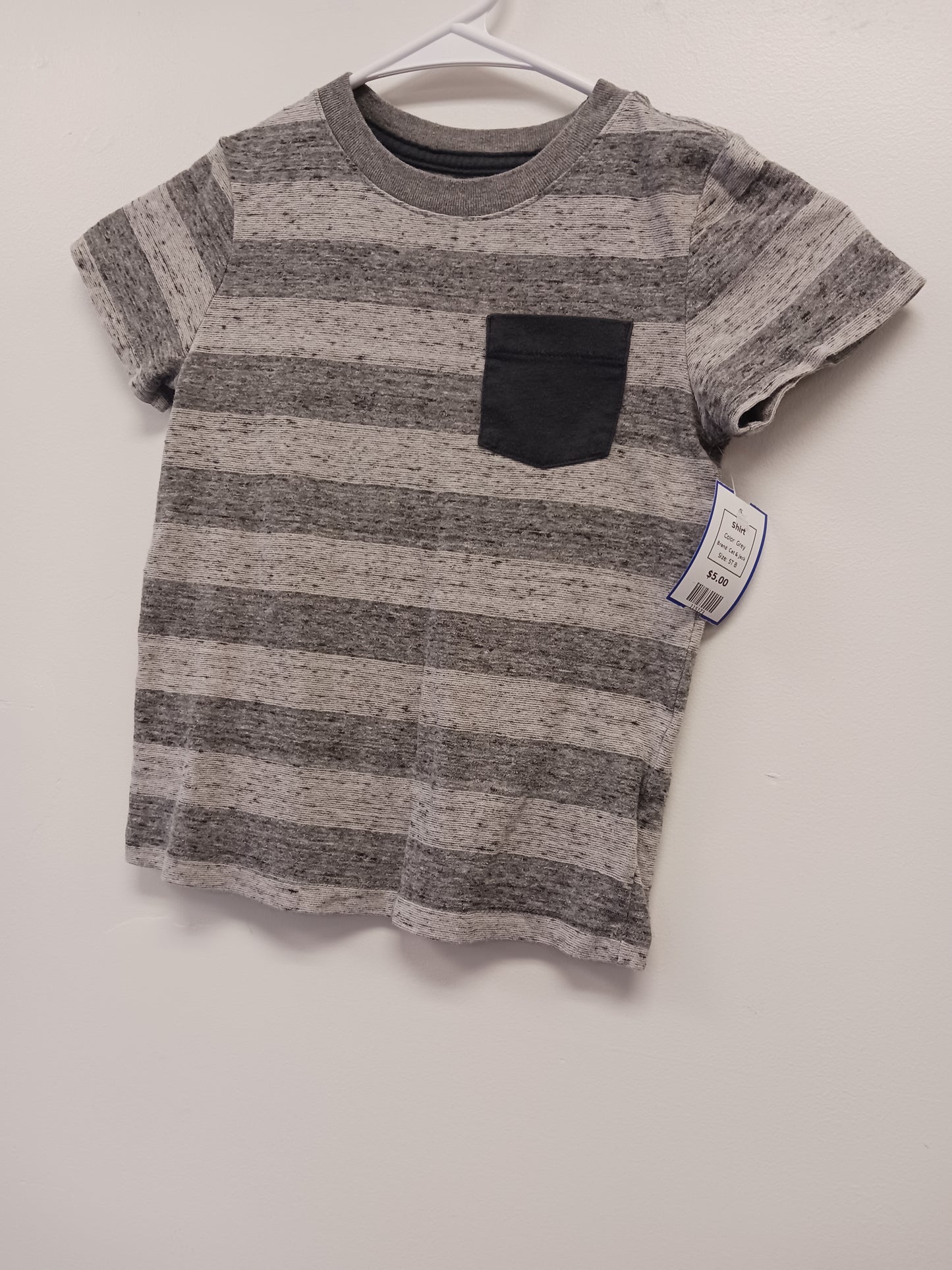 Grey Cat & Jack Shirt, 5T B