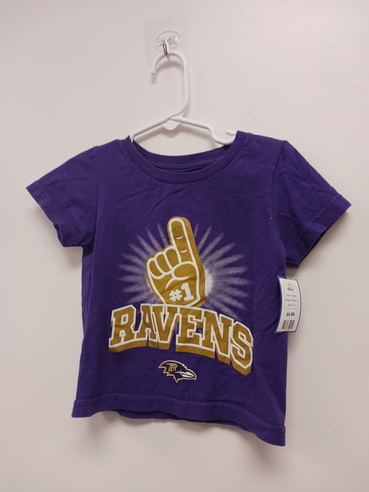 Purple Ravens Shirt, 2T G