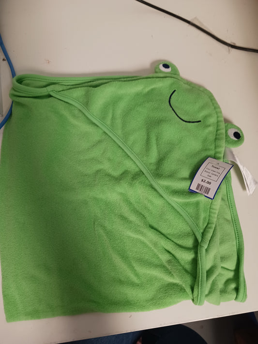 Green Frog Carters Towel