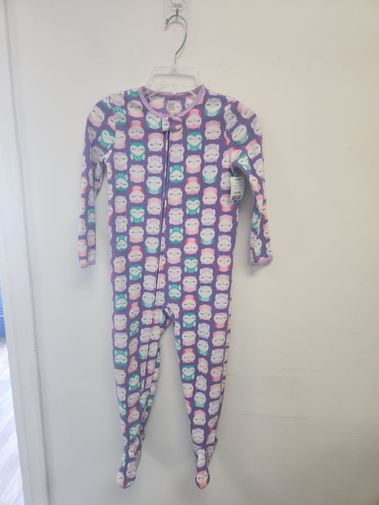 Purple/Pink/Blue Owl Carters Sleeper, 5T G