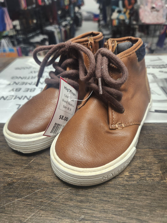 Brown Nautica High Tops, 8C B