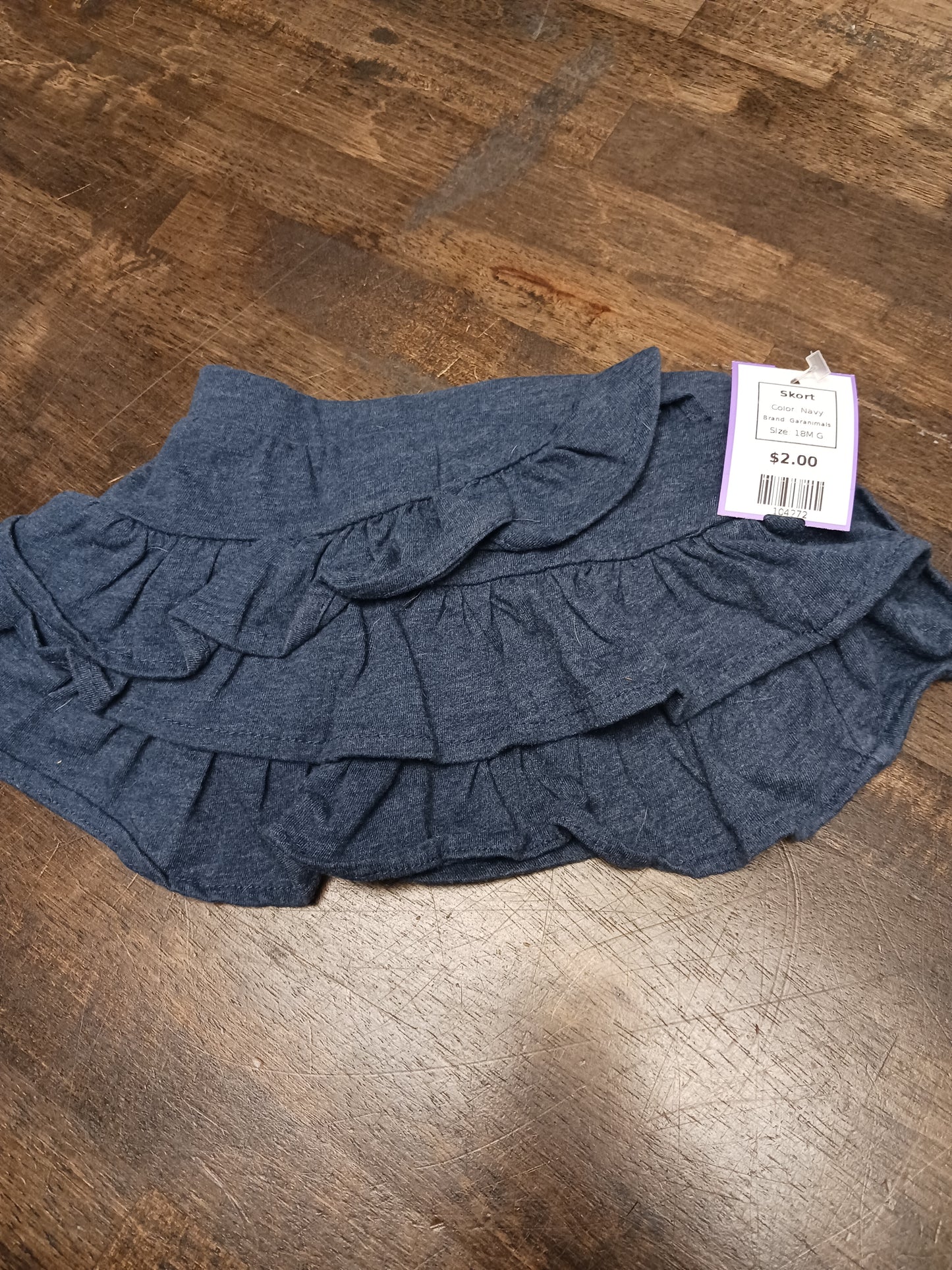 Navy Garanimals Skort, 18M G