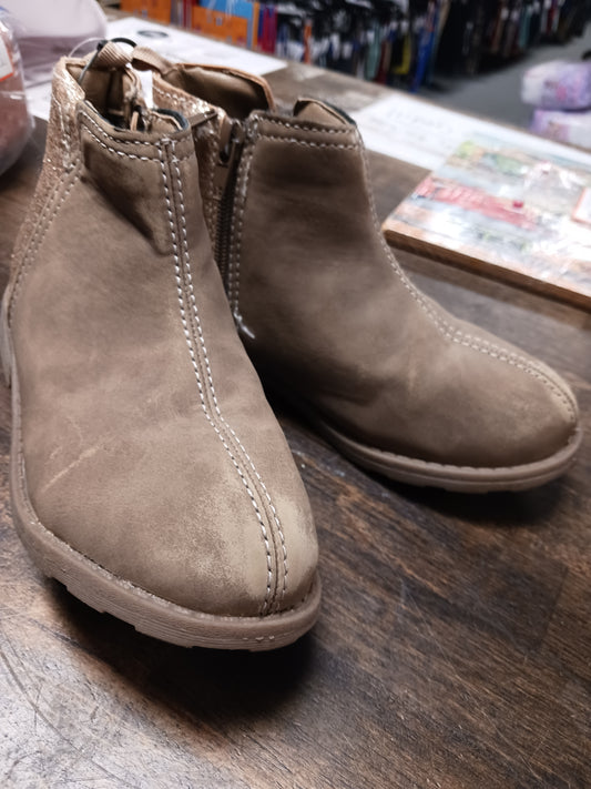 Tan Carters Boots, 12Y G