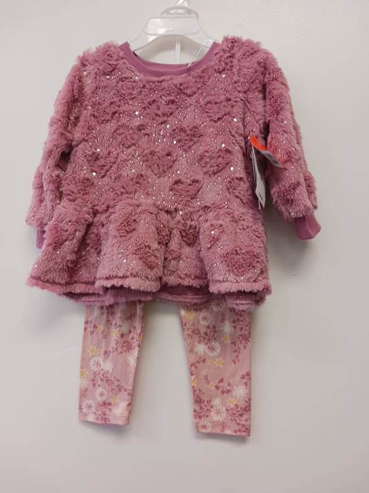 Pink Nannette Baby 2 piece outfit, 2T G