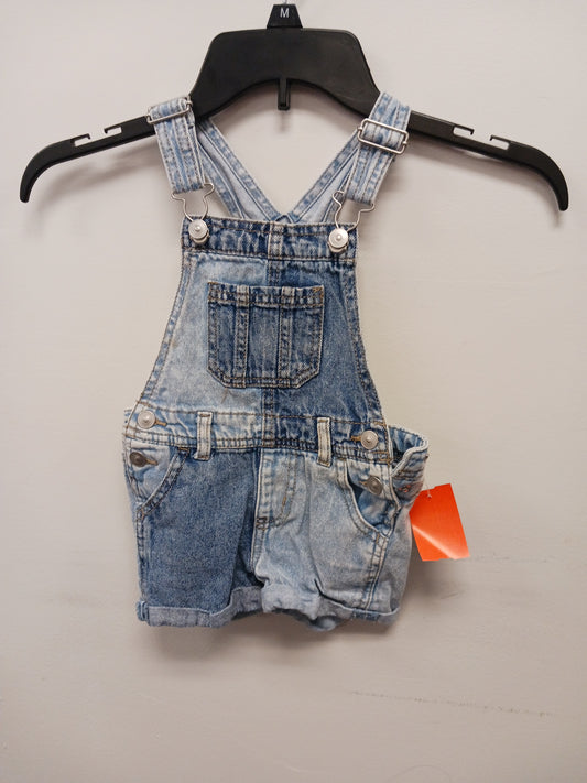 Blue Jean Wonder Nation Bib Shorts, 2T G