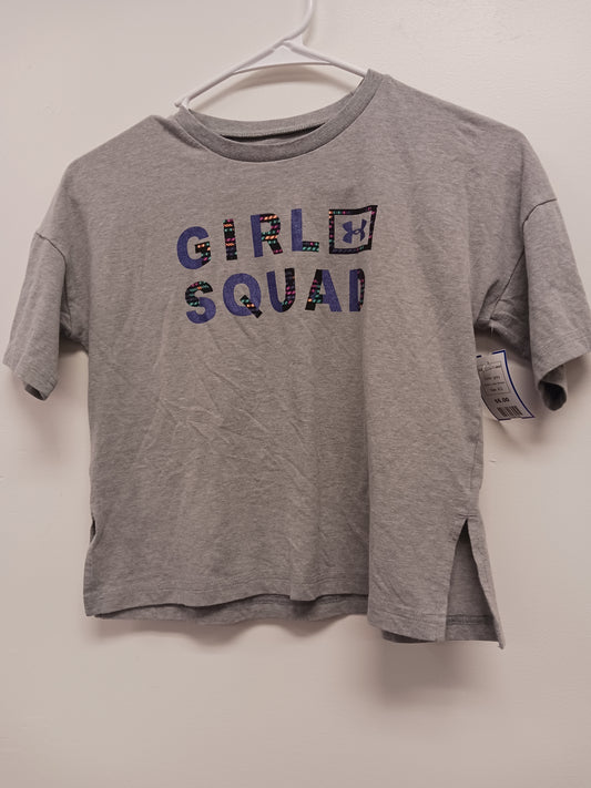 grey Under Armour Girl Squad T shirt, 8 G