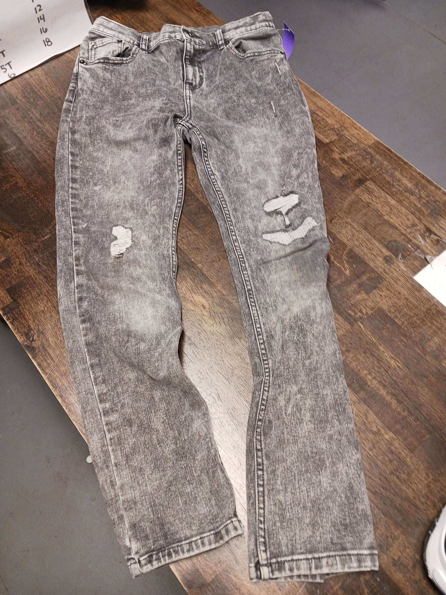 Grey Jeans Wonder Nation Pants, 14 B Slim