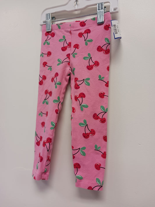 Pink/Red Cherry Childrens Place Leggings, 2T G