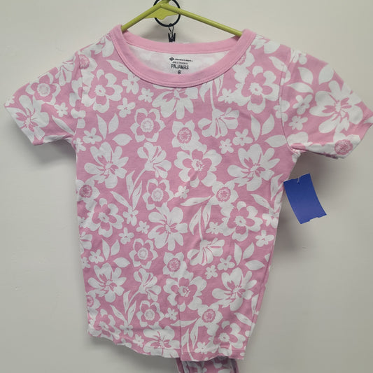 Pink/White Members Mark Pjs, 8 G