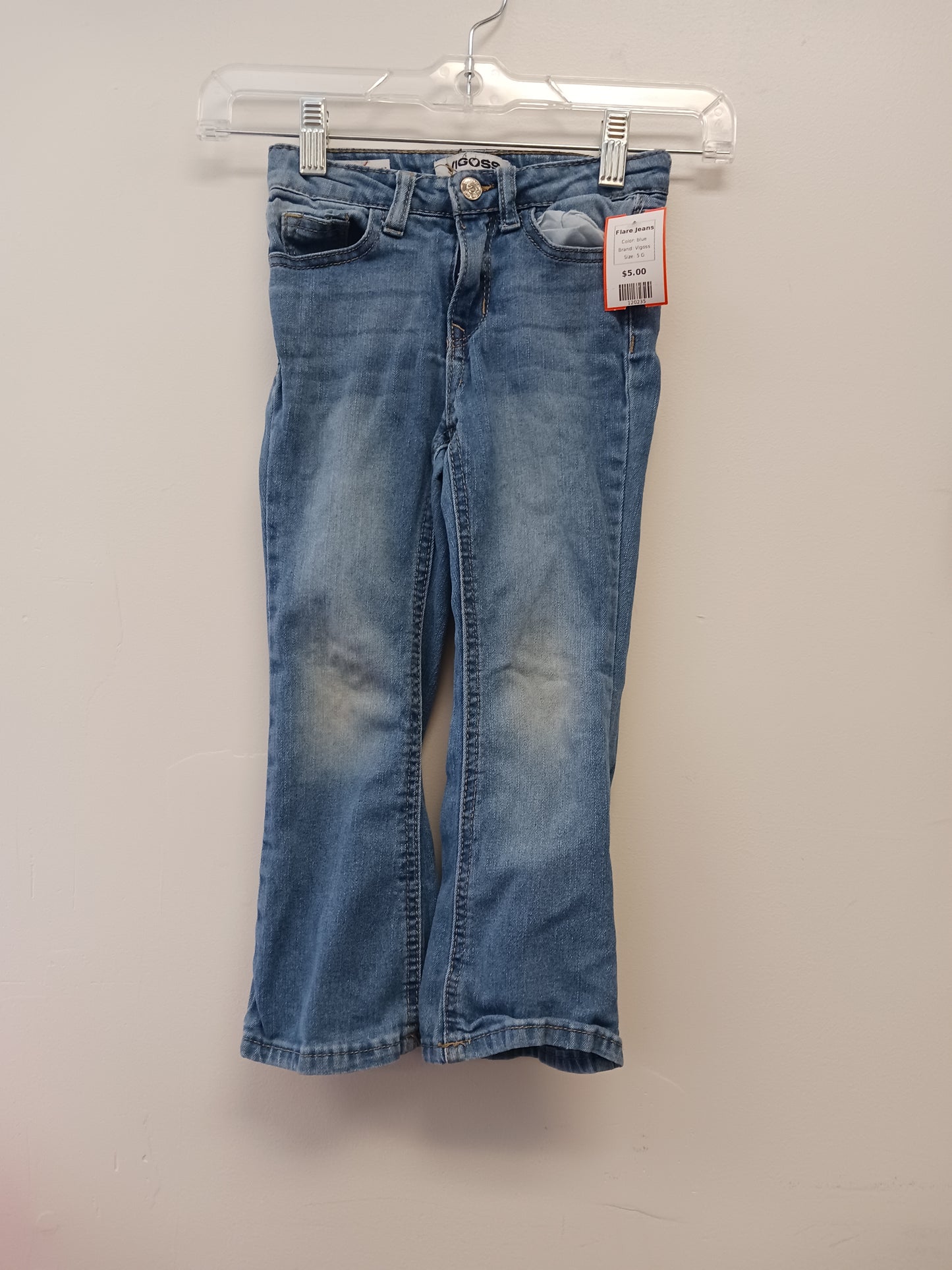 blue Vigoss Flare Jeans, 5 G