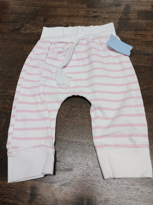 pink/white  Striped Pants, 12M G