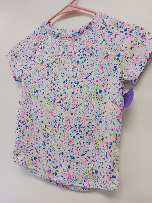White/Colorful Athletic Works Shirt, 6 G