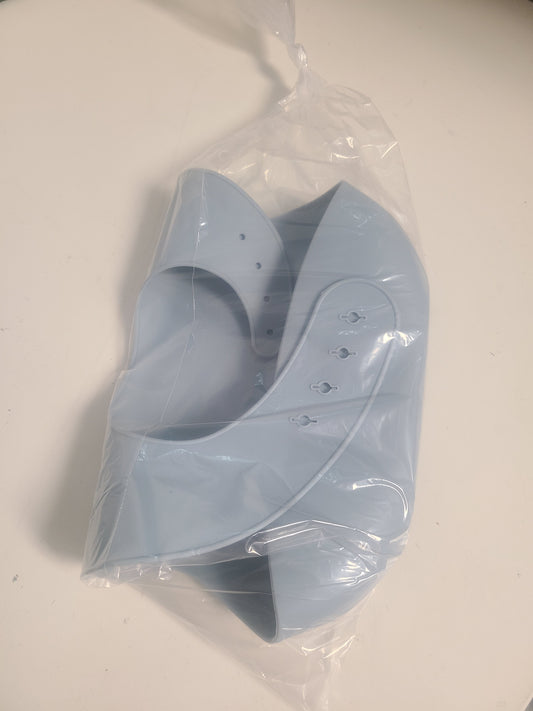 blue  Rubber Bib