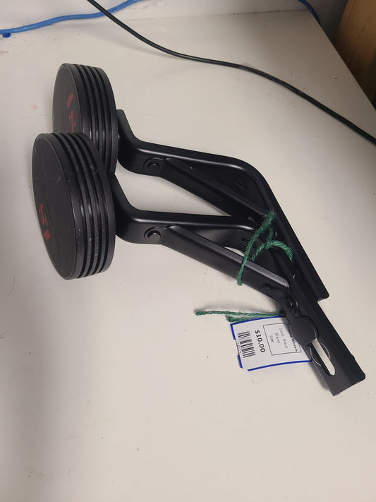 Black  Training Wheels