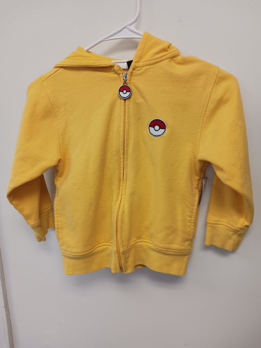 Yellow Pokemon Jacket, 6 B