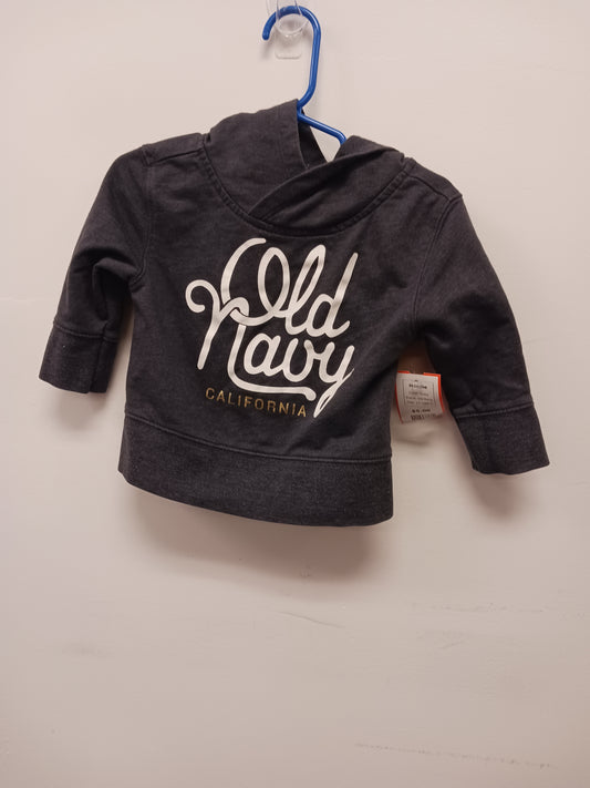 Grey Old Navy Hoodie, 12-18M G