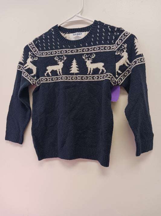 Navy/White Old Navy Sweater, 5T B