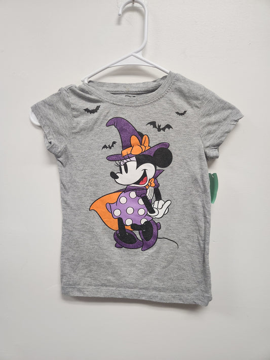 grey Disney Minnie Halloween Shirt, 6 G