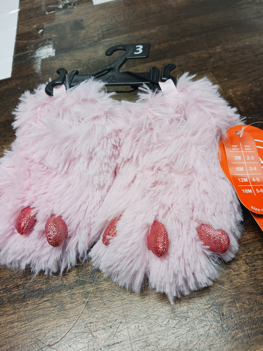 Pink Monster Wonder Nation Slippers, 3 G