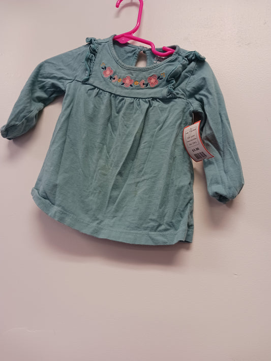 green Child of Mine Long Sleeve Shirt, 12M G