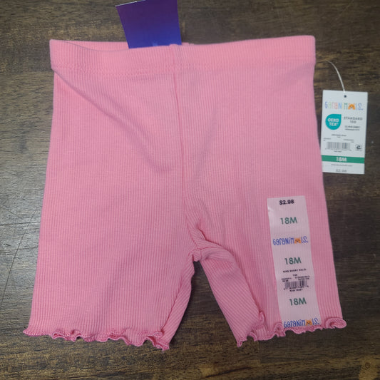 pink Garanimals Ruffled Shorts, 18M G