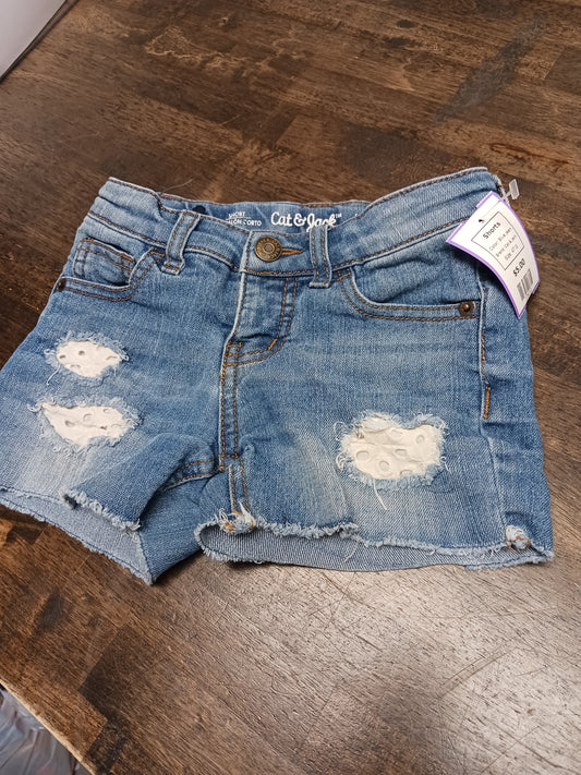 Blue Jean Cat & Jack Shorts, 4T G
