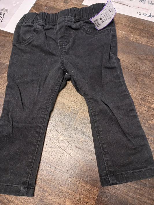 Black Garanimals Pants, 18M B