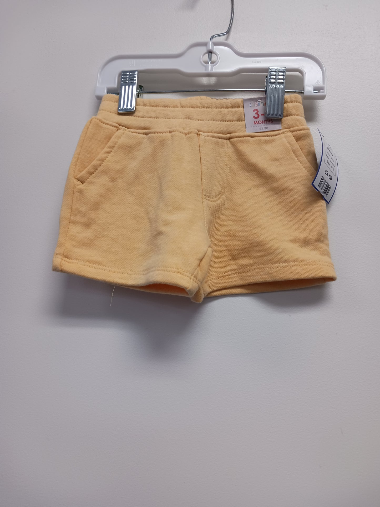 Yellow Garanimals Shorts, 3M B