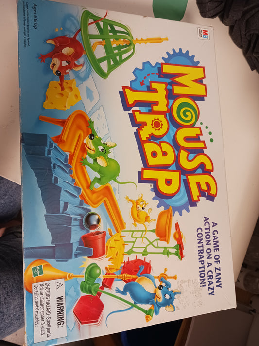 Milton Bradley Mouse Trap Game