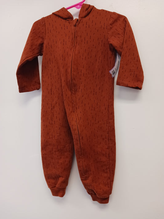 Brown Okie Dokie Pant One Piece, 12M B