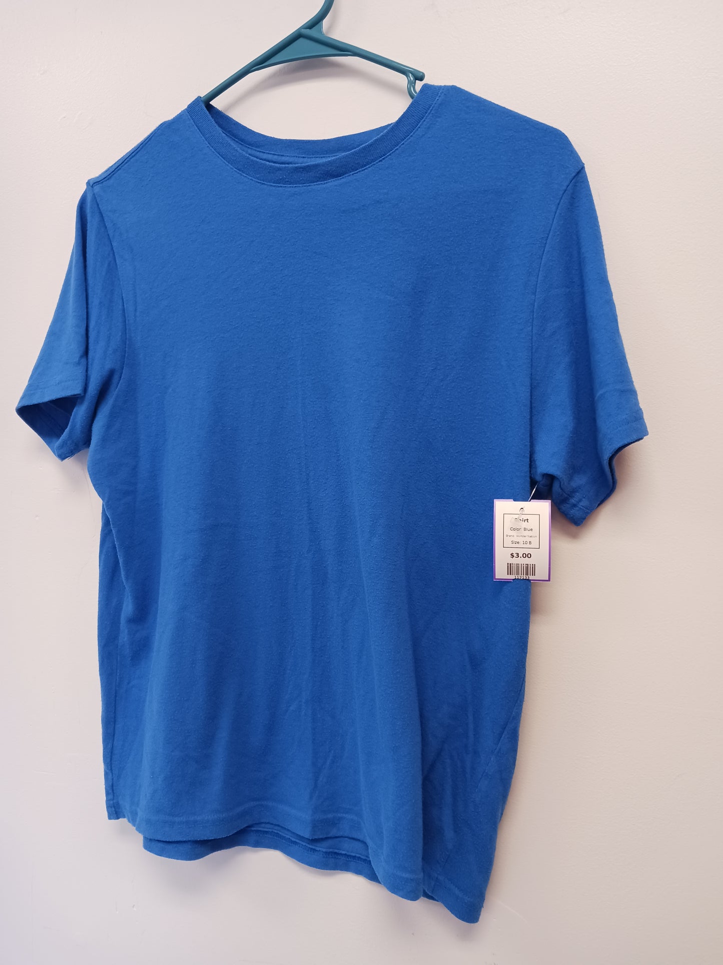 Blue Wonder Nation Shirt, 10 B