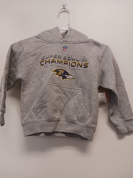 grey NFL Ravens Hoodie, 4 B