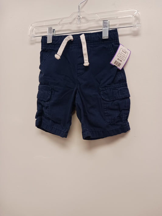 Navy Carters Shorts, 4T B