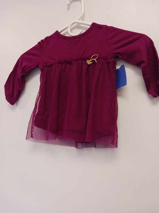 Purple Carters Longsleeve Shirt, 18M G