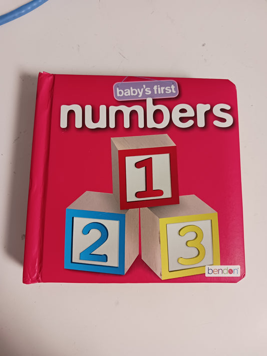 Baby's First Numbers book